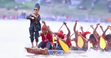 Aura Farming: Indonesian boy’s viral dance shines global light on heritage boat race