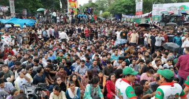 Thousands of JCD activists converge at Shahbagh for student rally