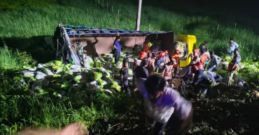7 killed as truck plunges into ditch in Cumilla