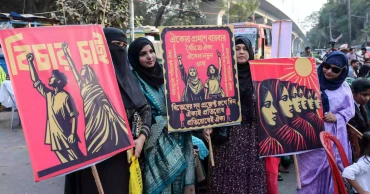 Women demand justice and ban on Awami League for July atrocities