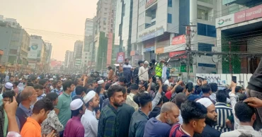 July Oikya blocks Rampura-Badda road over Hadi attack attempt