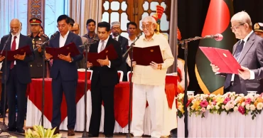 Four sworn in as ministers, two more as state ministers