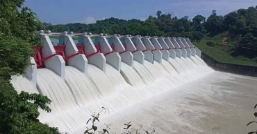 16 Kaptai dam gates reopened as lake water level rises