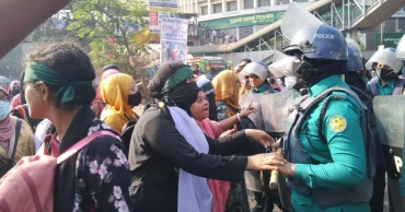Police disperse protesters from Shahbagh with water cannons, teargas; 8 held