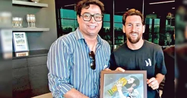 Satadru Dutta held after disorder at Messi’s Kolkata programme