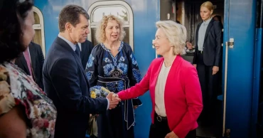 Top EU official visits Kyiv, reaffirms support for Ukraine against Russia