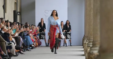 Stella Jean returns to Milan runway with Bhutanese artisans, urges preservation of craftsmanship
