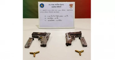 Army detains extortionist with two foreign pistols in Mohammadpur