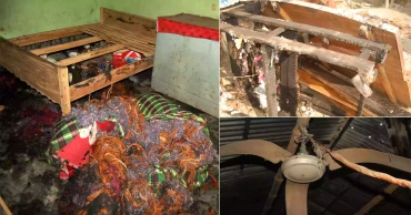 Jamaat leader’s house set on fire in Bogura