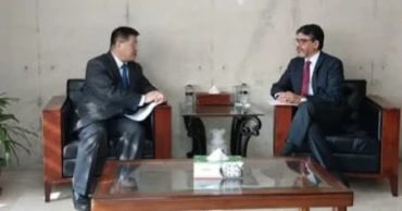 Chinese envoy discusses bilateral ties with foreign secretary