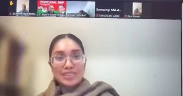 Zaima Rahman joins BNP meeting for first time