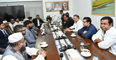 Leaders of seven political parties, DRU meet Tarique Rahman