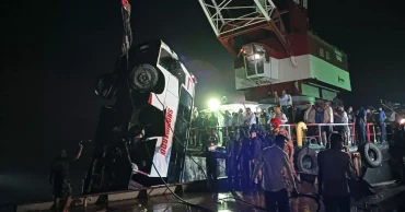 11 confirmed dead, several still missing after bus plunges into river at Daulatdia Ghat