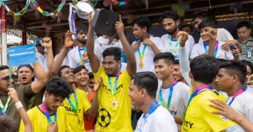 Rohingya team wins World Refugee Day solidarity football match in Cox's Bazar