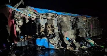 School bus crash in Uganda kills at least 21, mostly children