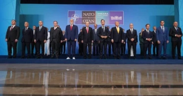 Erdogan gifts engraved revolvers to NATO leaders after Turkey summit