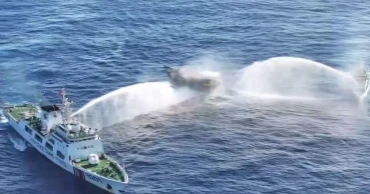 Philippines reports 3 fishermen injured in Chinese coast guard action near disputed shoal