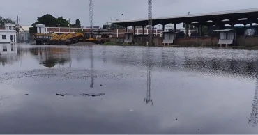 Waterlogging disrupts activities at Benapole land port