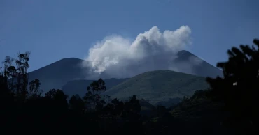 ‘We’re not afraid’: Indigenous Colombians continue daily life under threat of volcano eruption