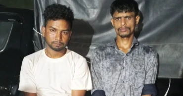 Two drug peddlers detained with hemp in Faridpur