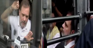 Rahul Gandhi, Priyanka detained during protest against Election Commission