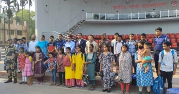 21 trafficked Bangladeshi teens return home through Benapole