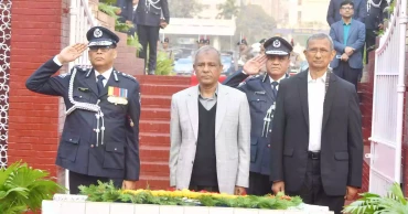 Home Adviser, IGP pay tributes to martyred police members on Victory Day