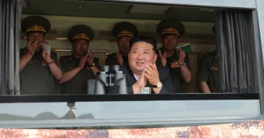 North Korea's Kim calls for stronger offensive military