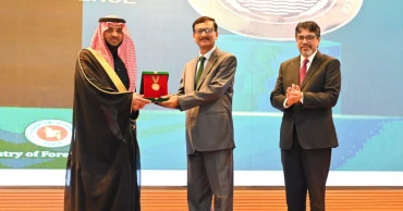 Saudi Ambassador honored with prestigious "Bangladesh Medal for Diplomatic Excellence"