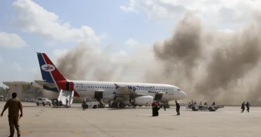 Two ballistic missiles hit area near Aden International Airport