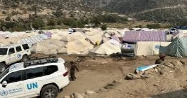 25,000 Afghan children live in tents six months after earthquake