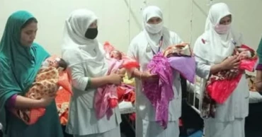 Jashore woman gives birth to quadruplets