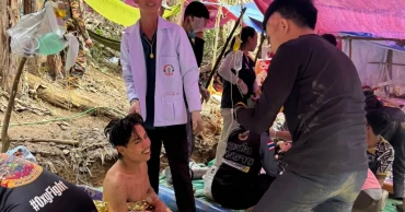 Four more villagers rescued from flooded Laos Cave after 10 days; two still missing