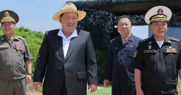 Kim oversees weapons tests aboard North Korea's new destroyer