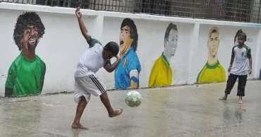 As World Cup nears, street football thrives in Dhaka’s ‘FIFA Goli’