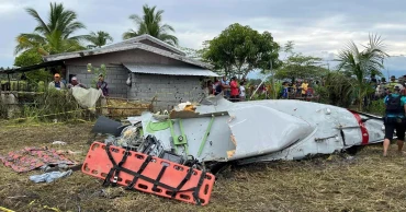 Four killed in US military-contracted plane crash in Philippines