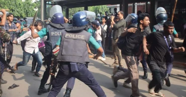 Students dispersed from Secretariat, now assembling in Stadium Market area