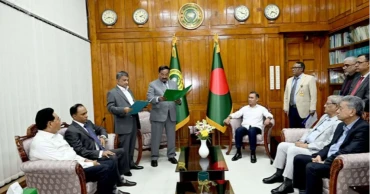 Sarowar Alamgir takes oath as MP