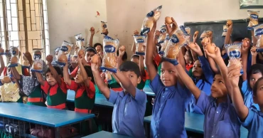 In Lalmonirhat chars, a school meal is changing the learning day