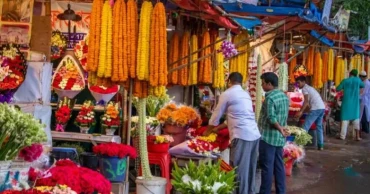Flower market booms in Jashore’s Godkhali ahead of spring, sales expected to reach Tk 100 crore