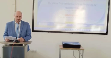 Russian documentaries screened at R. P. Saha University