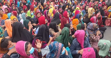 RMG workers in Gazipur demonstrate for wages set by govt, gridlock on Dhaka-Tangail highway