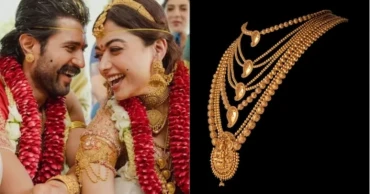 Jeweller reveals details behind Rashmika Mandanna's bridal gold jewellery