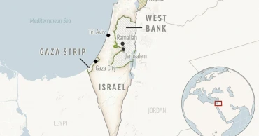 Israeli airstrike hits hospital entrance in Gaza, killing medic and wounding 9 other people