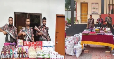 BGB seizes smuggled goods worth Tk 32 lakh from Benapole border