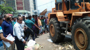 DNCC launches drive to free roads, footpaths