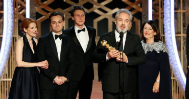 "1917," "Once Upon a Time ...in Hollywood" win Golden Globes