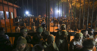 Attackers beat protesting students at Indian university