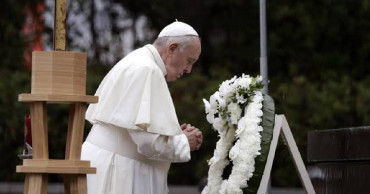 Pope in Nagasaki: No to atomic weapons, deterrence doctrine