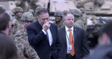 Pompeo meets US troops, German leaders to start 2-day visit